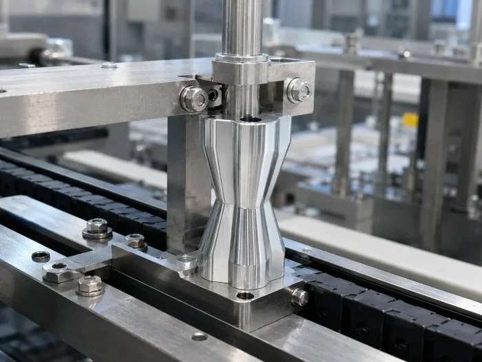 CNC Machined Hollow Connector Housing